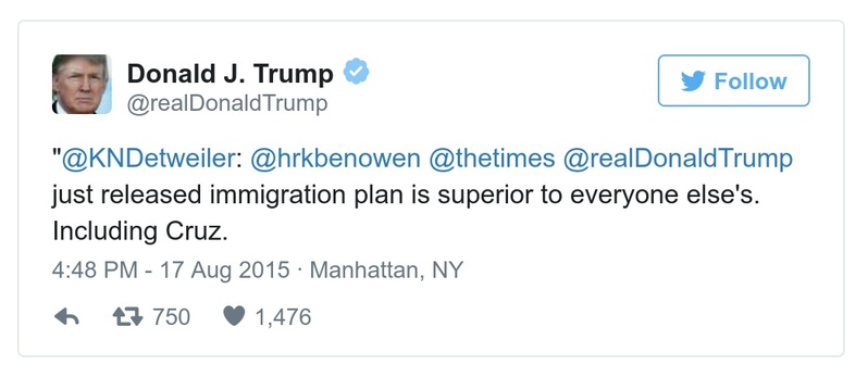 Post preview from Donald Trump