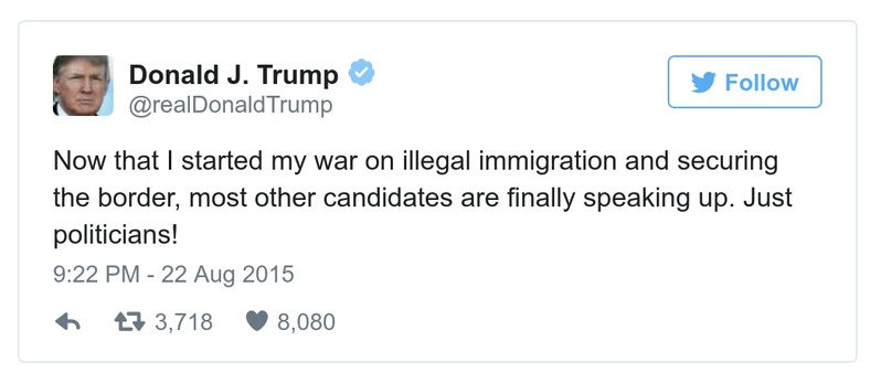 Post preview from Donald Trump