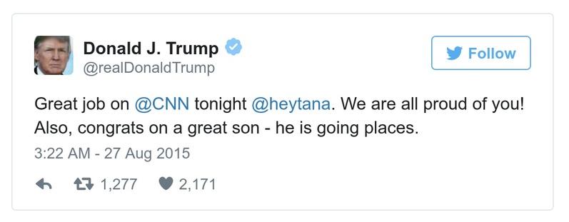 Post preview from Donald Trump