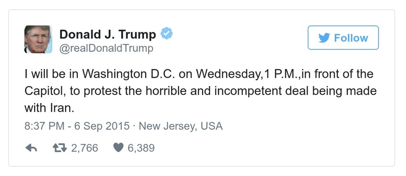 Post preview from Donald Trump