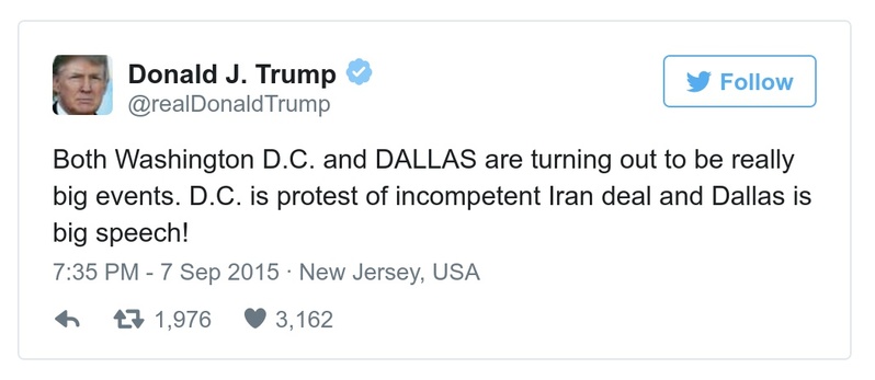 Post preview from Donald Trump