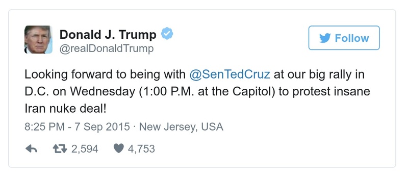 Post preview from Donald Trump