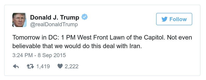 Post preview from Donald Trump