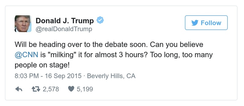 Post preview from Donald Trump