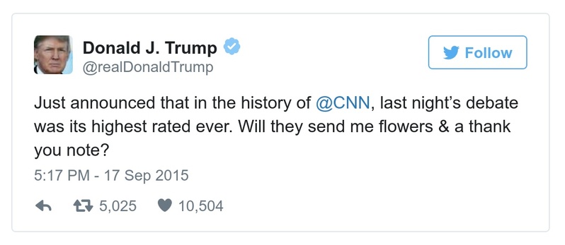 Post preview from Donald Trump