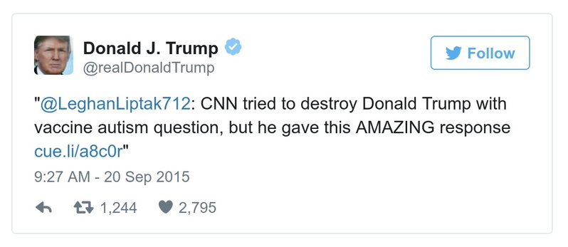 Post preview from Donald Trump