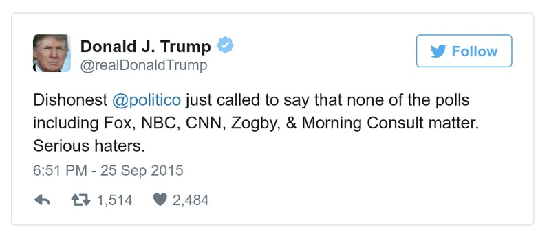 Post preview from Donald Trump