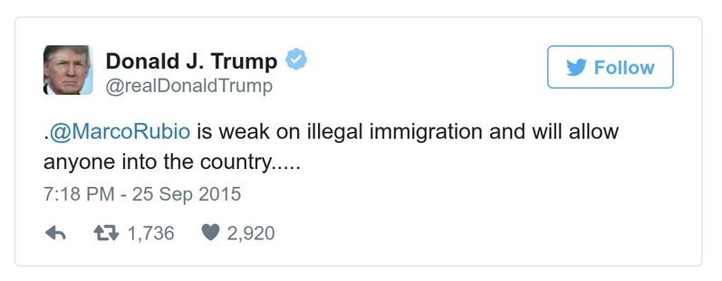 Post preview from Donald Trump