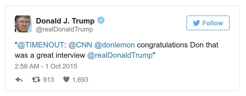 Post preview from Donald Trump