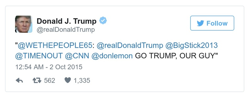 Post preview from Donald Trump