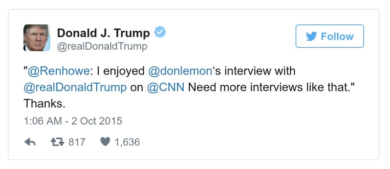 Post preview from Donald Trump