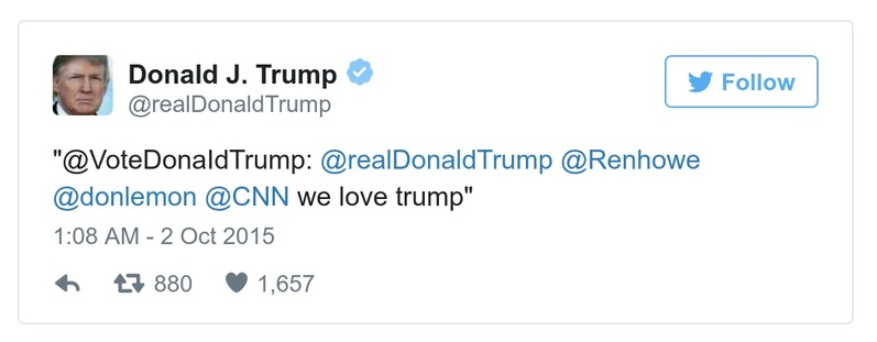 Post preview from Donald Trump