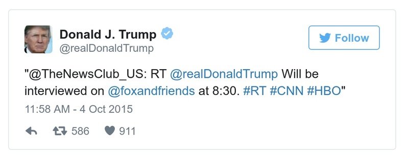 Post preview from Donald Trump