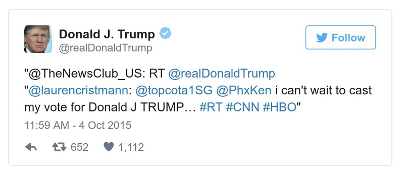 Post preview from Donald Trump