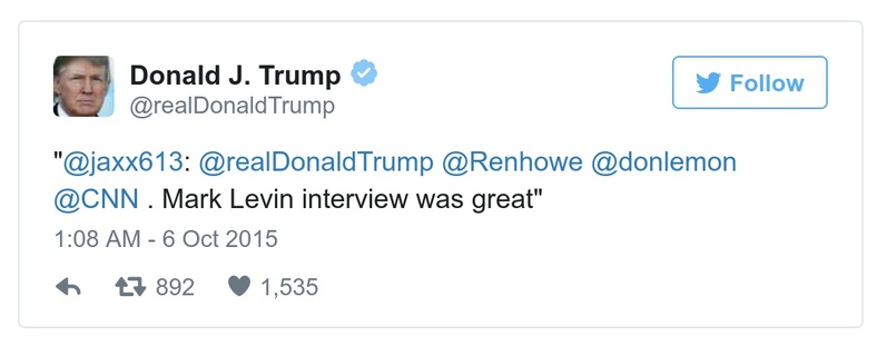 Post preview from Donald Trump