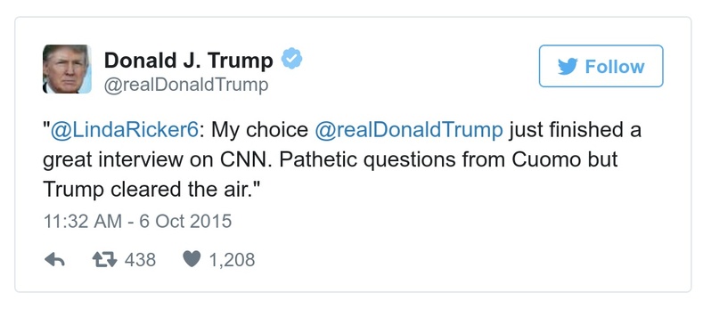 Post preview from Donald Trump