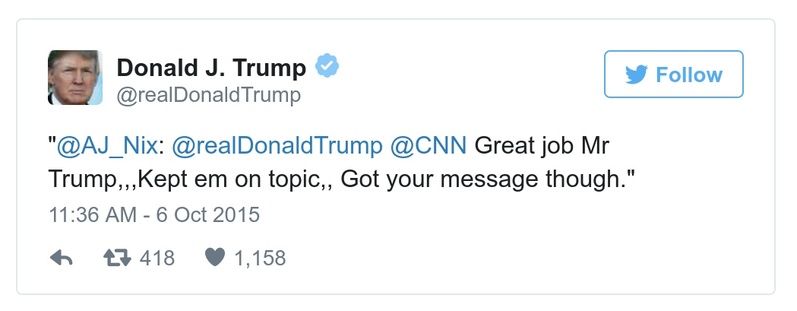 Post preview from Donald Trump