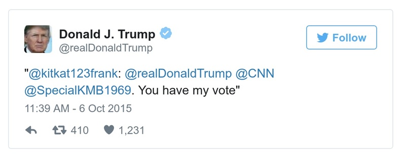 Post preview from Donald Trump