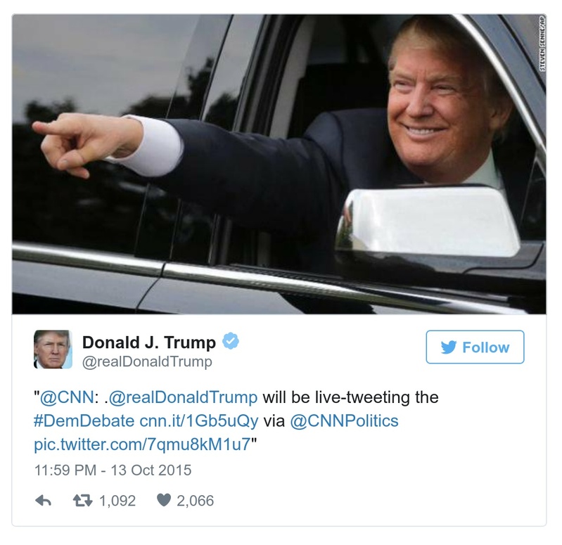 Post preview from Donald Trump