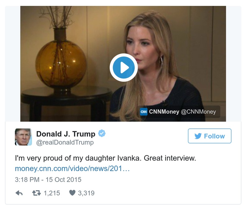 Post preview from Donald Trump