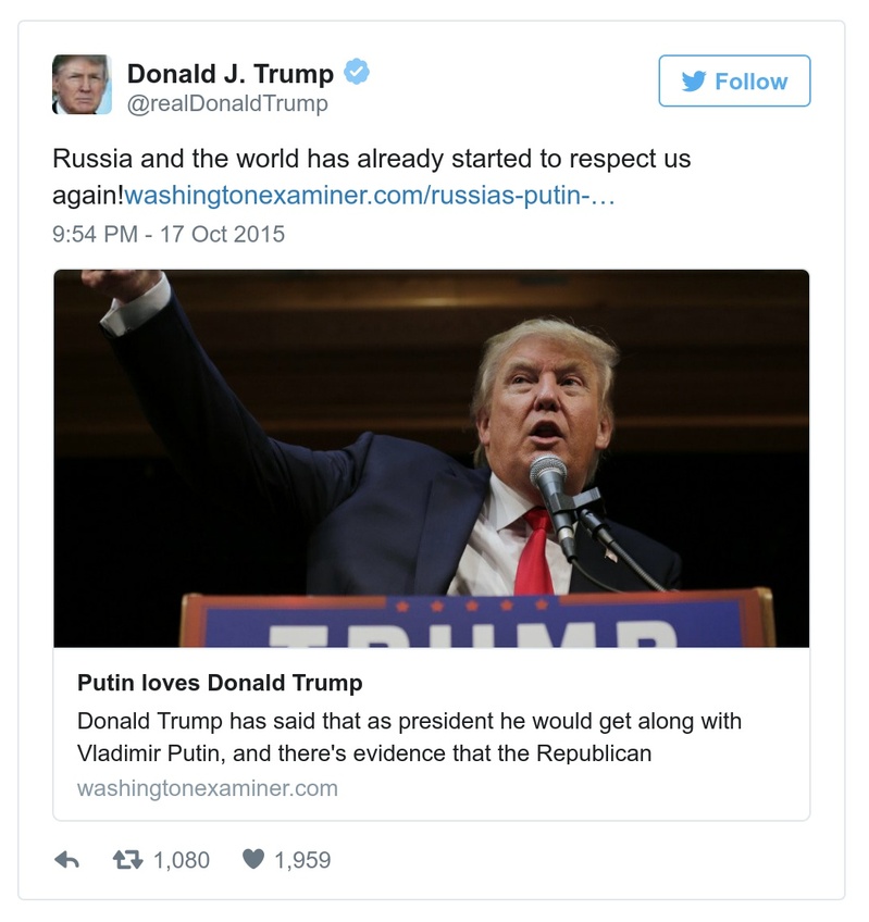 Post preview from Donald Trump