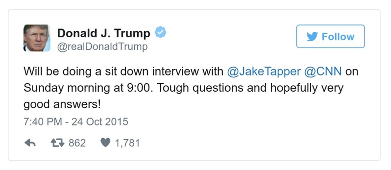 Post preview from Donald Trump