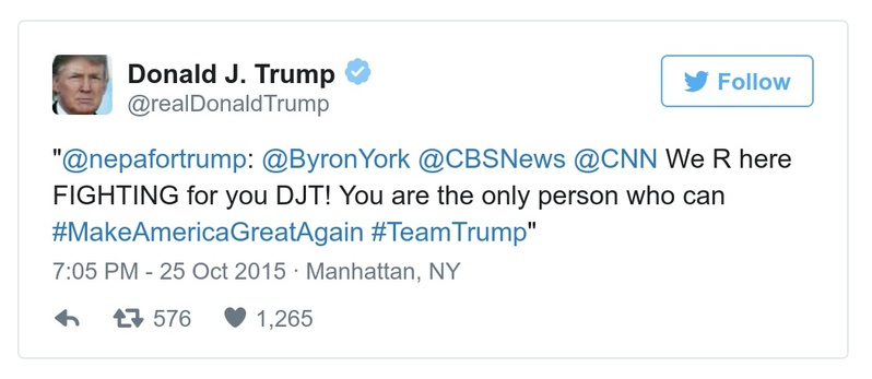 Post preview from Donald Trump