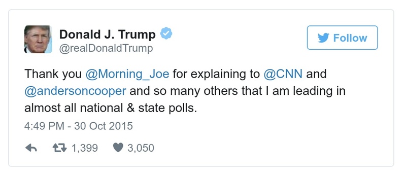 Post preview from Donald Trump