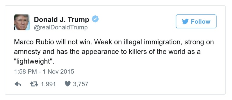 Post preview from Donald Trump