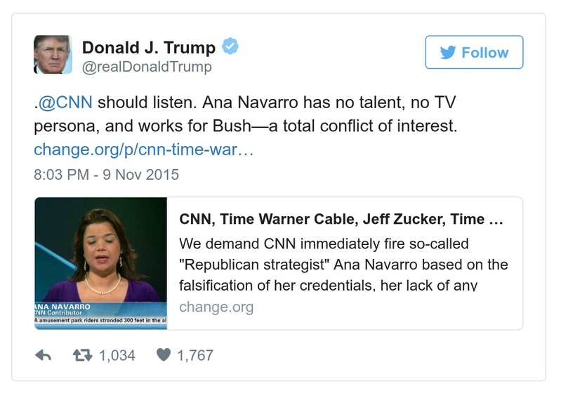 Post preview from Donald Trump