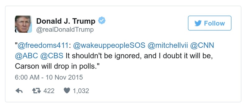 Post preview from Donald Trump