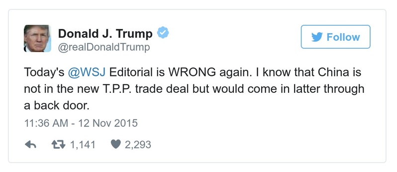 Post preview from Donald Trump