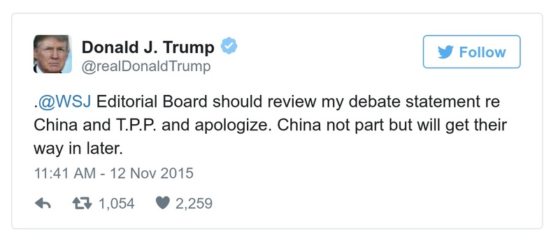 Post preview from Donald Trump