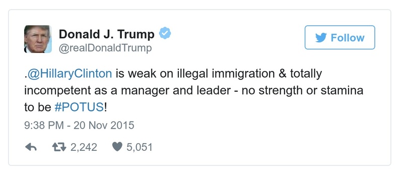 Post preview from Donald Trump