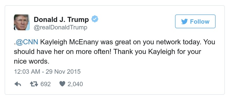 Post preview from Donald Trump