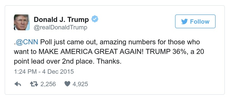 Post preview from Donald Trump