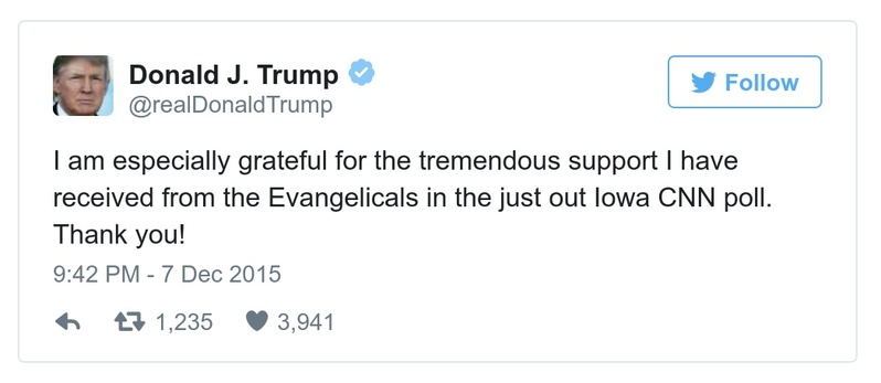 Post preview from Donald Trump