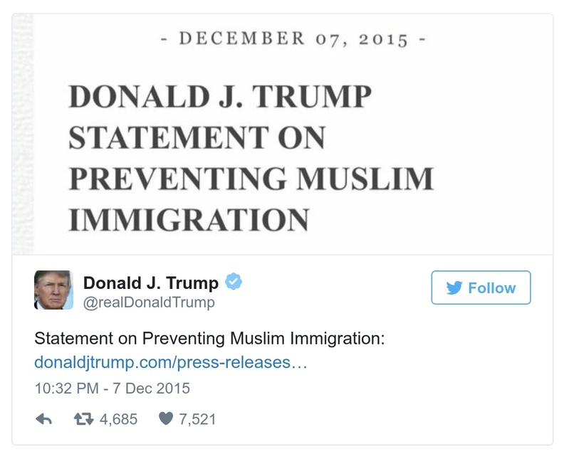 Post preview from Donald Trump