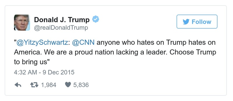 Post preview from Donald Trump