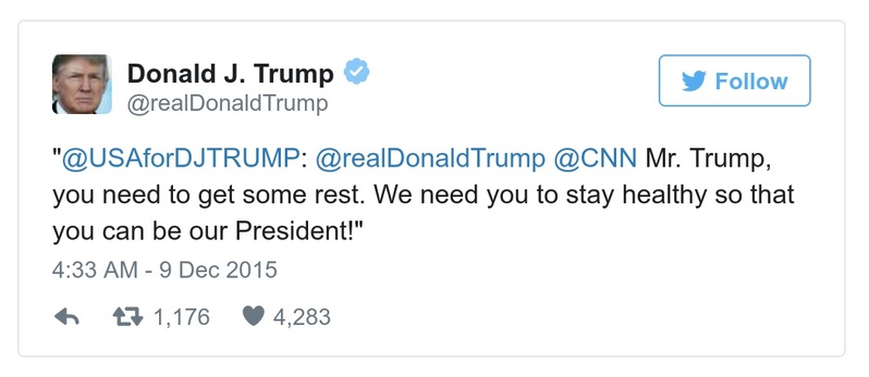 Post preview from Donald Trump