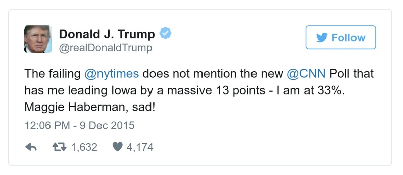 Post preview from Donald Trump