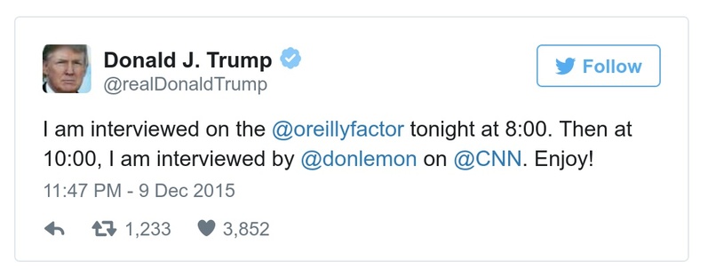 Post preview from Donald Trump