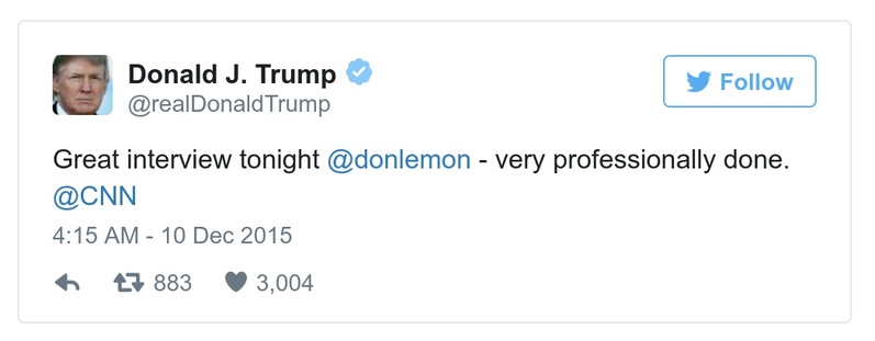 Post preview from Donald Trump