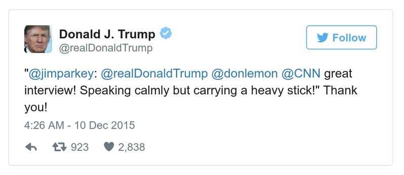 Post preview from Donald Trump