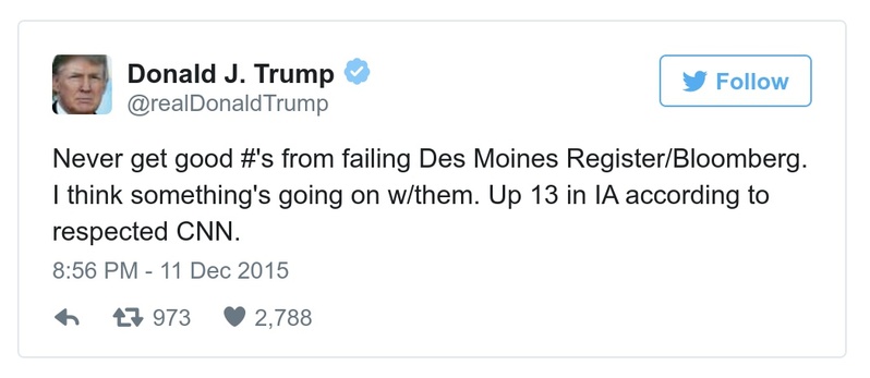 Post preview from Donald Trump