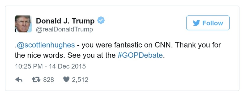 Post preview from Donald Trump