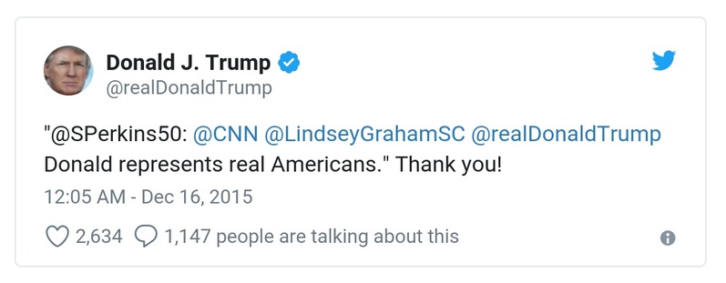 Post preview from Donald Trump