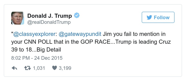 Post preview from Donald Trump