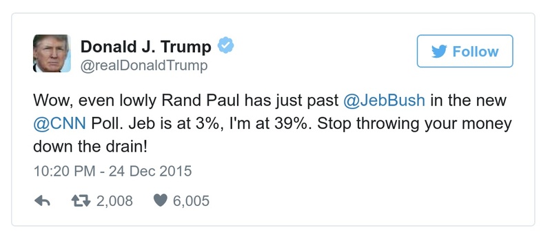 Post preview from Donald Trump