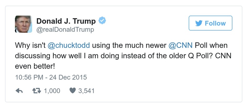 Post preview from Donald Trump